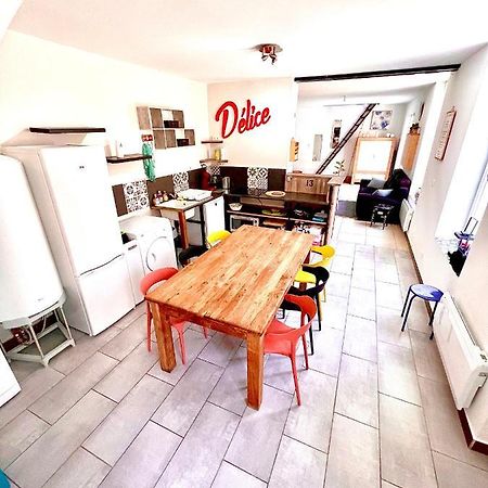 Agréable maison de ville cosy de 122m² + extérieur Wattrelos Extérieur photo