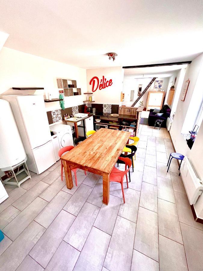 Agréable maison de ville cosy de 122m² + extérieur Wattrelos Extérieur photo